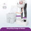 Station de lavage des mains portable avec robinet L 13 po x l 19,7 po