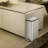 Steel Step On Kitchen Trash Can - 9.9 Gallons