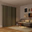  Faux Dupioni Silk Thermal Extreme 100% Blackout Back Tab Curtain Panel-520142005-421000673