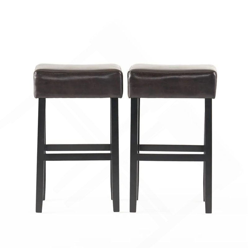 Ensemble de 2 tabourets de bar à hauteur de comptoir 30 po