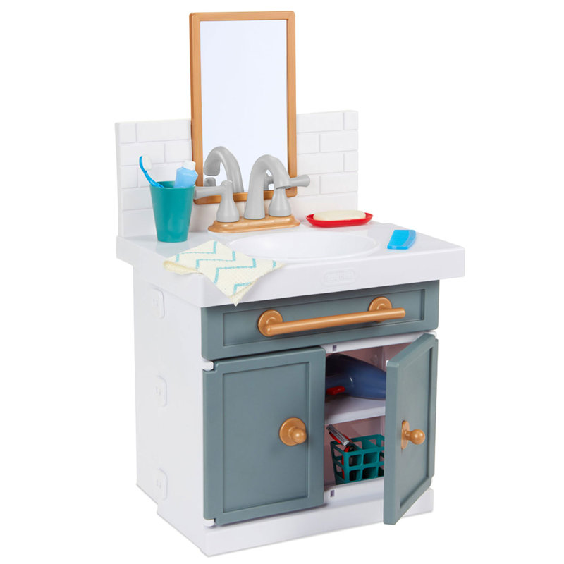 Premier lavabo de salle de bain