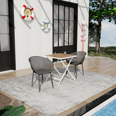  Paquet de 2 chaises longues Summer