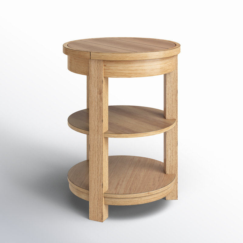 Mya End Table, Tan