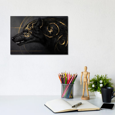 Golden by Jade Merien - Wrapped Canvas Gallery-Wrapped Canvas Giclée