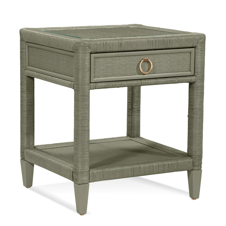 Warwick 1 - Drawer Wicker/Rattan Nightstand