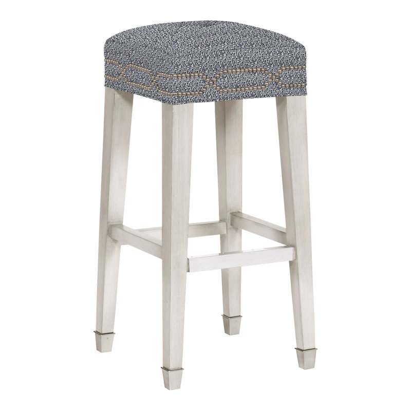 Tabouret de bar 16 po Simple Solutions, Peau de mouton Kempsey, Casa Blanca