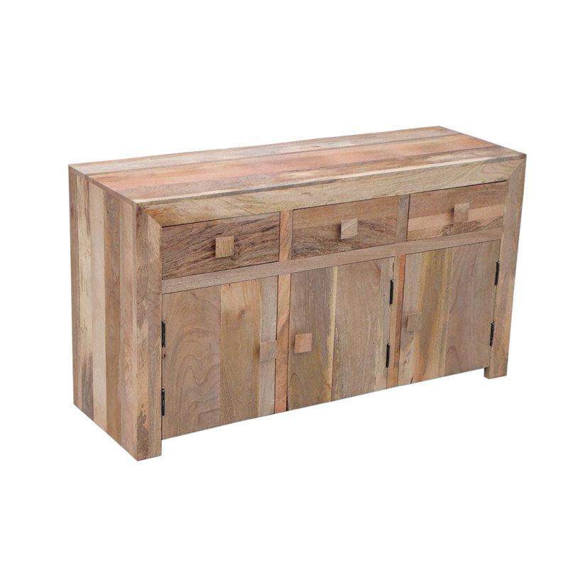 Quinton 135cm Sideboard, Light Mango
