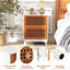 46cm W Manufactured Wood Bedside Table