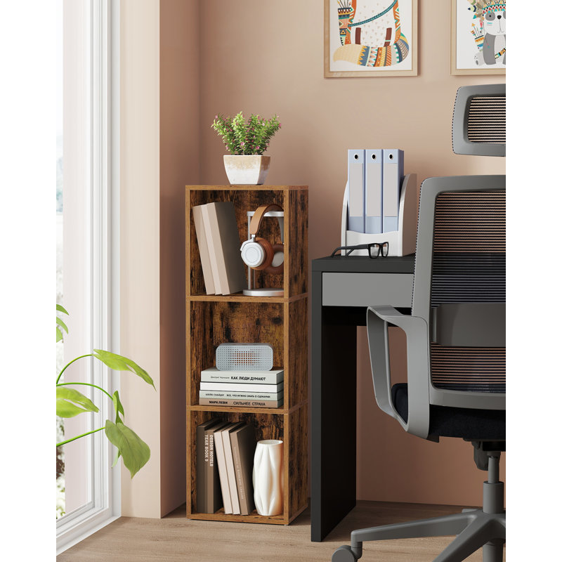 Bookshelf, Bookcase, Storage Shelving Unit, Display Shelf, Open Compartments, 24 X 30 Cm, Living Room, Home Office, Bedroom