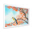 Magnifique oiseau orange sur une branche en fleurs - Peinture sur toile encadrée-59759894-59759891