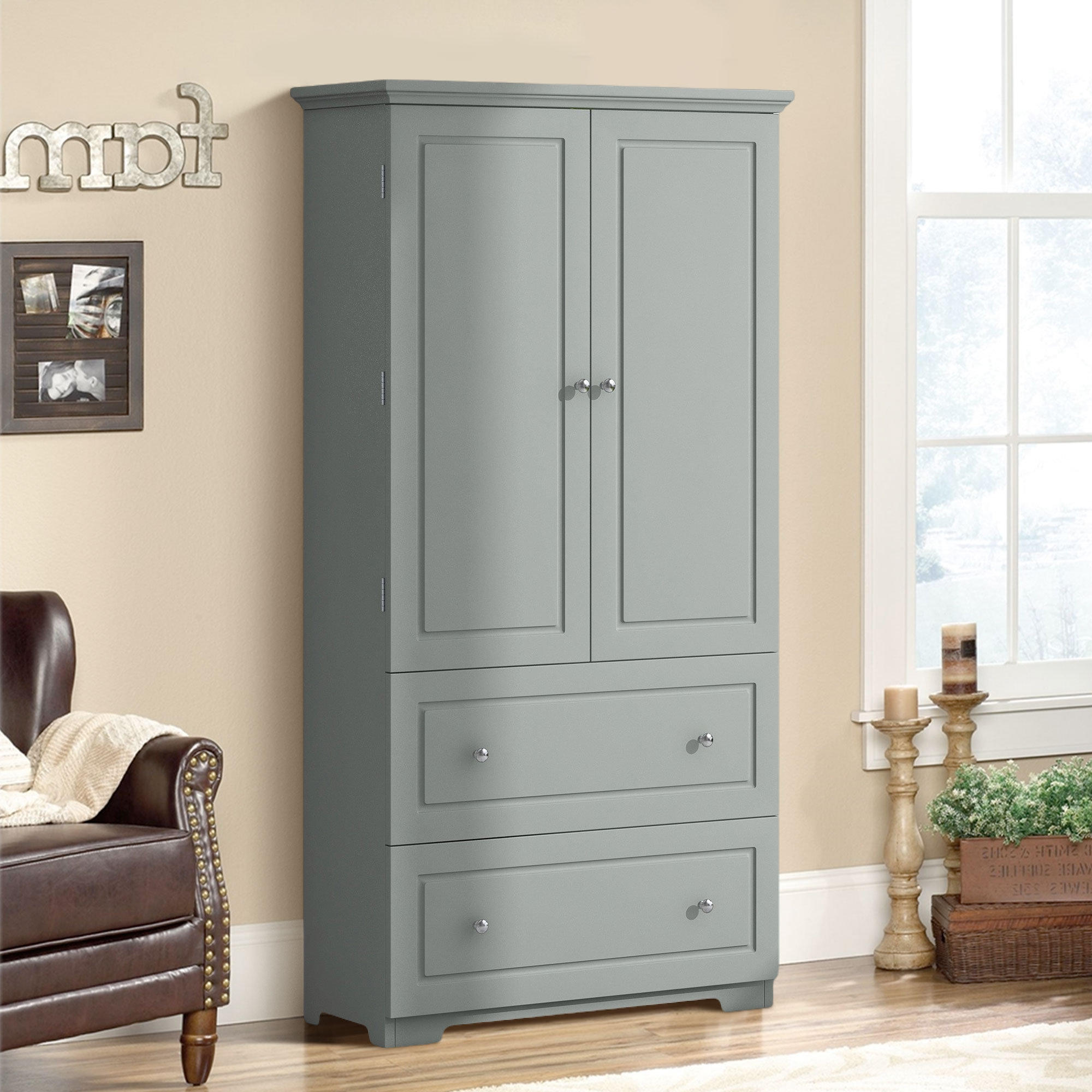 Wildon Home® Domville Freestanding Bathroom Cabinet | Wayfair