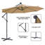 Parasol d'extérieur à DEL 10 pi