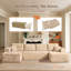 Canapé modulaire rembourré 3 pièces Cloud-1779971737