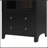 Tall Arched Kitchen Pantry Cabinet with 2 Large Drawers, Modern Farmhouse Style with Adjustable Shelves and Glass Doors for Versatile Storage-128975522