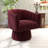 Ghinita Velvet Swivel Barrel Chair-973432872