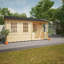The Amur Tongue & Groove Log Cabin 16x14w