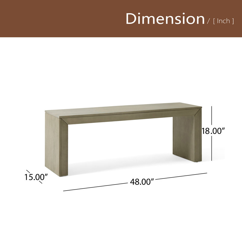 Acacia Wood Dining Bench