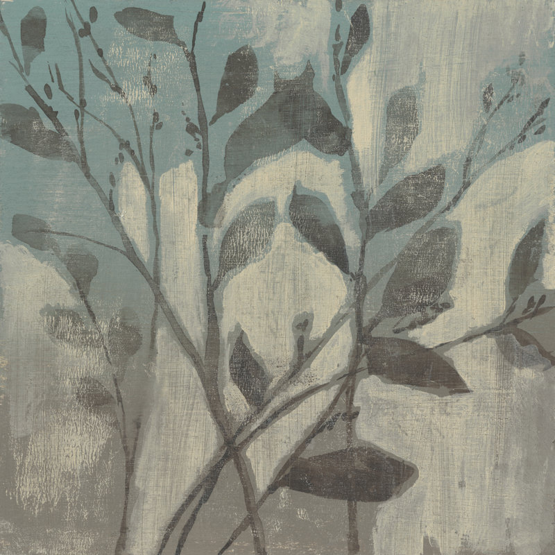 " Sepia & Spa I " by Jennifer Goldberger, 12" H x 12" W x 1.25" D