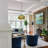 Tiffany Style Sunflower Pendant Lamp, Wall-mounted Control