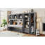 Lit escamotable simple avec armoire murale-82505127