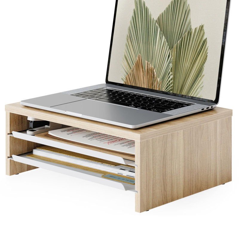 Manufactured Wood, White/Brown
