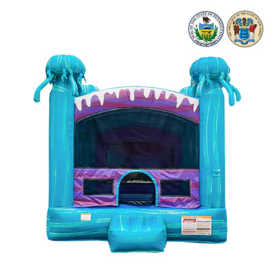 Jeu gonflable pour enfants et adultes de 13 pi x 13 pi JumpOrange Electric (avec ventilateur)