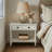 Large Nightstand, Antique Cream