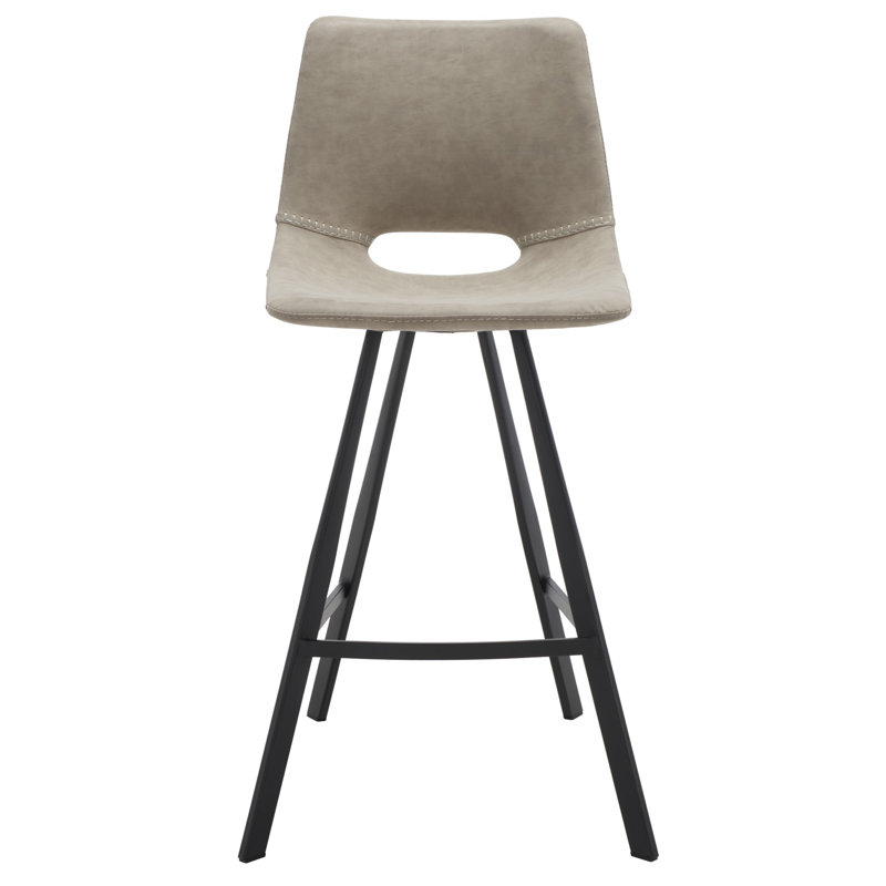 Tabouret de comptoir 25,5 po, Gris