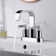 Centerset Faucet 2-handle Bathroom Faucet with Drain Assembly