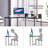 L-Shape Corner Writing Desk with with Monitor Stand-571814838