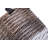 Triple Tone Wicker Storage Basket with Lining