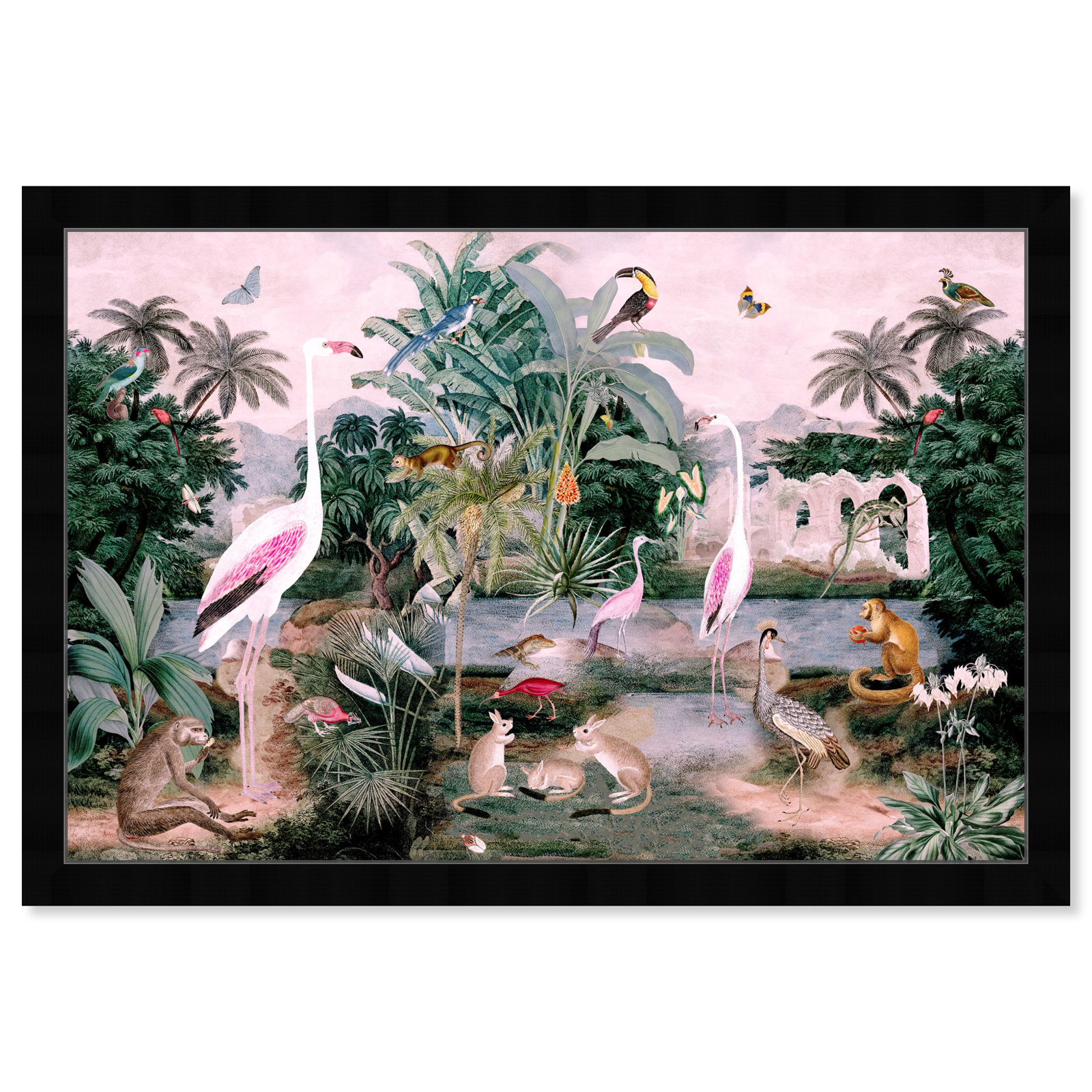 The One Place Day Painting, 16" H x 24" W x 0.5" D