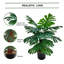 Philodendron artificiel en pot 24 po