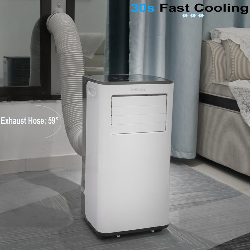 POPLARBOX 10000 BTU Wi-Fi Connected Portable Air Conditioner for 350 Square Feet with Remote Included