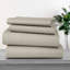 Ensemble de literie en microfibre avec draps-housse et drap-housse Lux Decor Collection-22280732-22280742