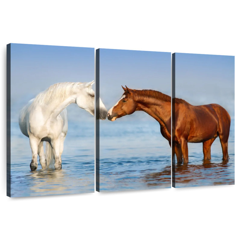 Beach Horses, 36" H x 57" W
