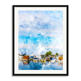 Boats 1 Print by Chamira Young