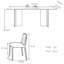 Ensemble de table de salle à manger Vintage-105299113