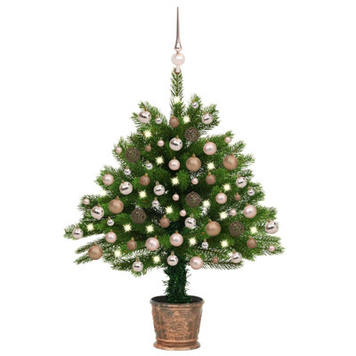 Artificial Christmas Tree with LEDs&Ball Set