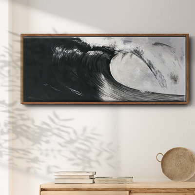 " Black And White Waves III "