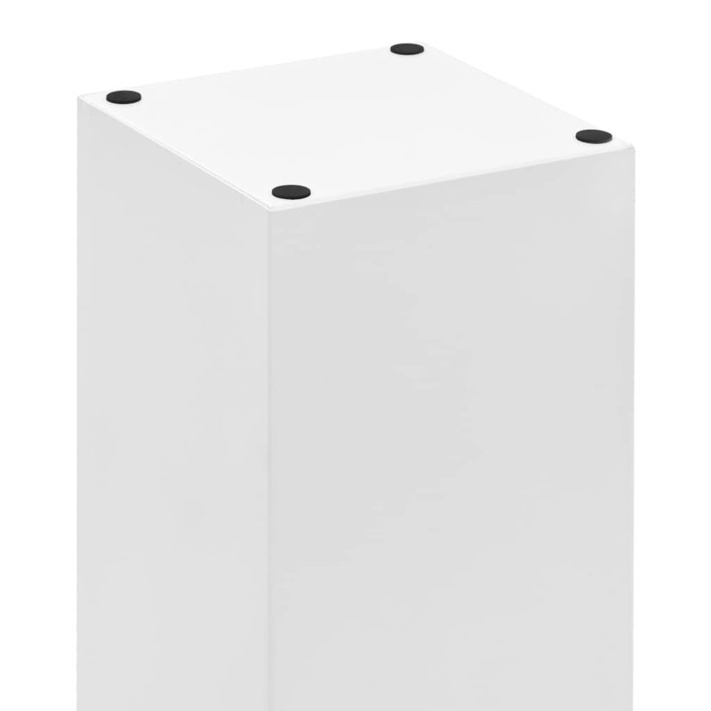 Fleur Metal Freestanding Umbrella Stand, White