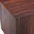 Walnut Wood Grain MDF Coffee Table - Luxurious Design, Living Room Accent.Cube Fashion Texture Design Coffee Table, Suitable For Various Situations And Scenes.-304582038