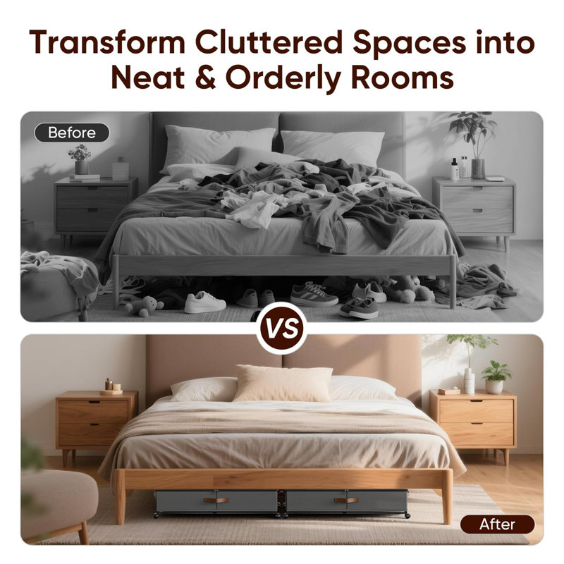 Rebrilliant Fabric Underbed Storage