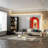 L-Shaped Corner Glass Door Display Case With LED Light