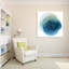 «Evolving Planets I», impression sur verre