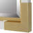 Keis Metal Rectangle Wall Mirror