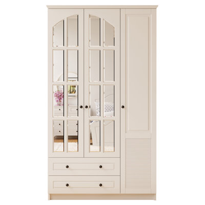 Anteo 3 Door Manufactured Wood Wardrobe
