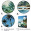 Beniah Palm Trees Palms V, reproduction d'art sur toile-1083997963-1083997962