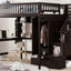 Lit mezzanine double avec bibliothèque, tiroirs et bureau pour des espaces de vie multifonctionnels-2082152508