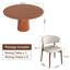 Ensemble de chaises de salle à manger rondes en bois massif Mid-Century 5/7 pièces Amberly-1950299238-1961676375-1963962241